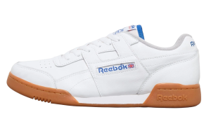 Reebok Workout Plus “White / Vector Blue / Gum” (100240-461)