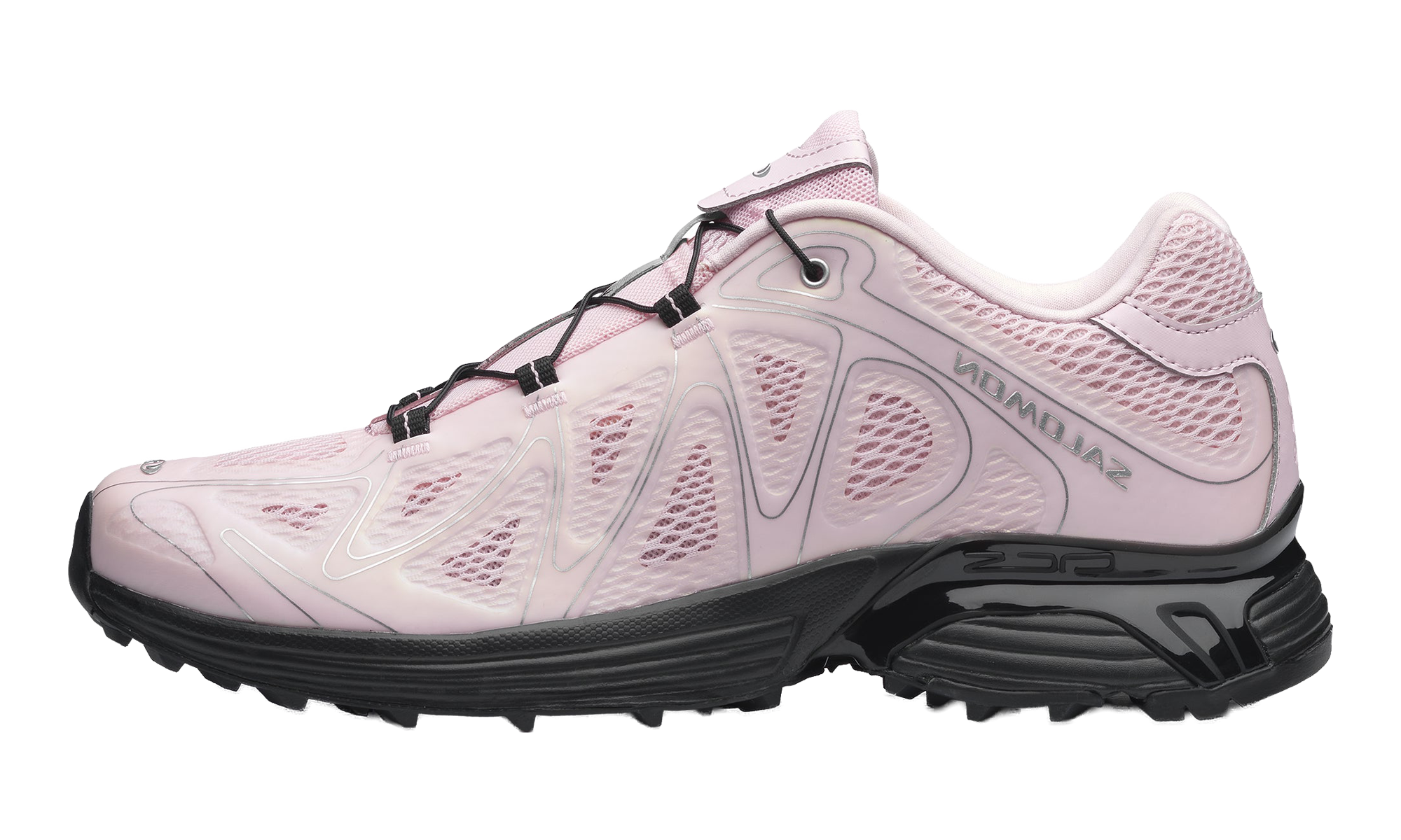 Salomon XT-Whisper “Icy Pink Black Silver”: trail-tech voor de stad