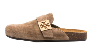 Tory Burch Mellow Mule “River Rock Gold” (154446-037)