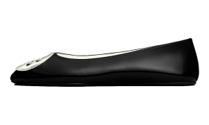Tory Burch Reva Ballet “Perfect Black” (173536-006)