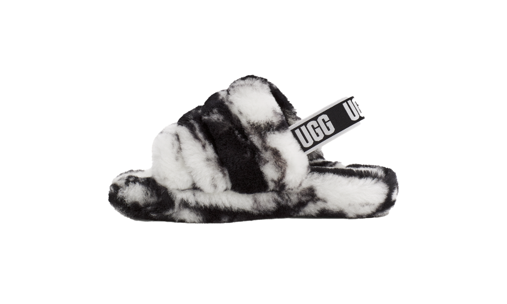 ugg-fluff-yeah-slide 1123636K-BLK