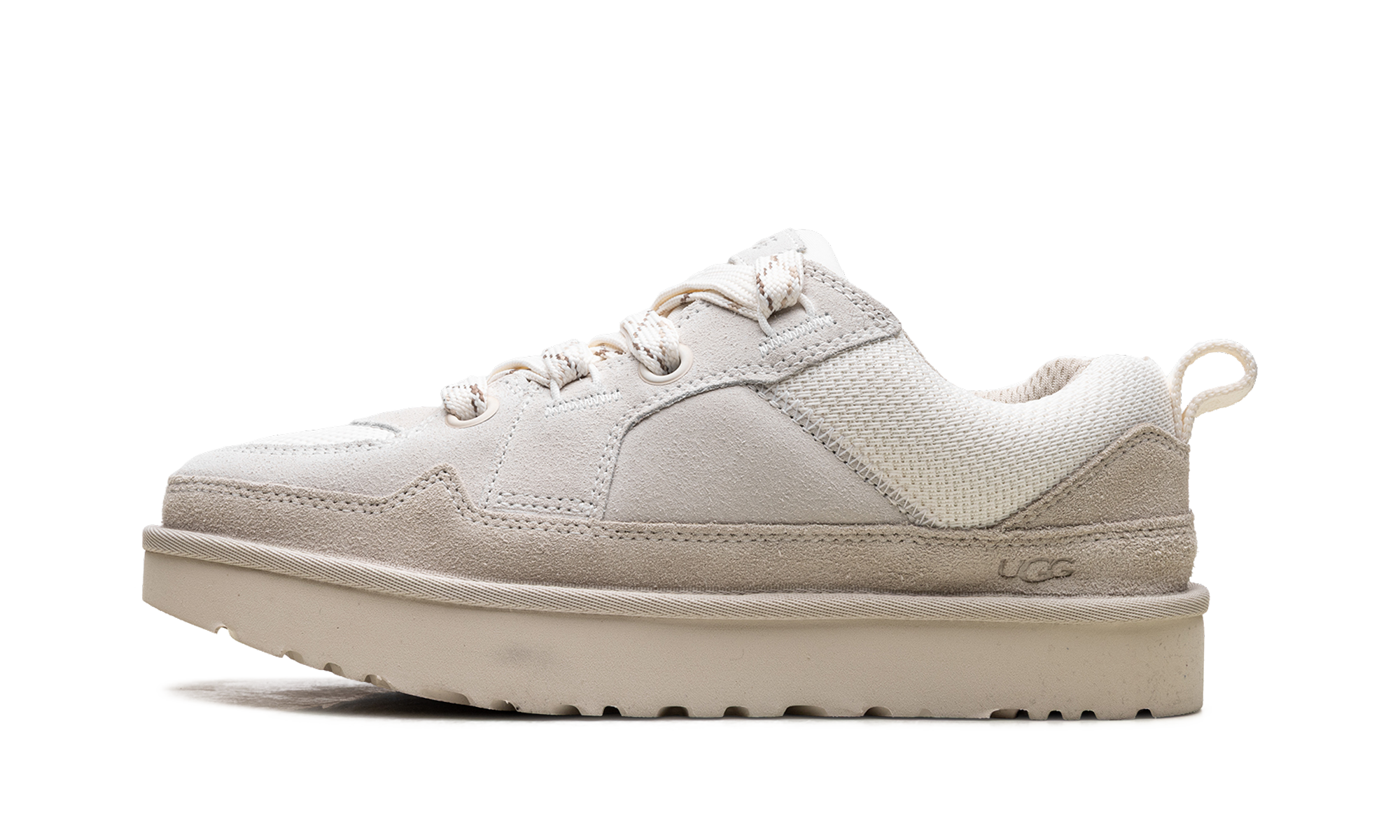 UGG Lowmel Lo “Jasmine Beige”: zacht silhouet met warme finesse