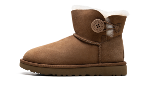 Ugg MINI BAILEY BUTTON II Womens “Chestnut” (1016422-CHE)