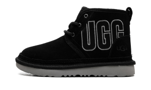 Ugg Neumel Graphic Outline PS “BLACK/GREY” (1130787K-BLK)