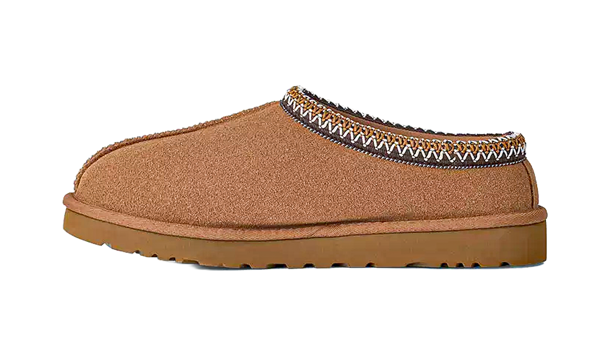 UGG Tasman II “Chestnut”: de pantoffel won, wen er maar aan