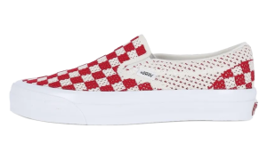 Vans LX Classic Slip-On 98 “EK Checkerboard Red Marshmallow” (VN000EG1CIS)