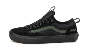 Vans Old Skool 36+ "Atiba Jefferson - Black Dark Green" (VN000D5RNLX1)