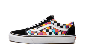 Vans Floral Checkerboard Old Skool Black (VN0A5KRFB05)