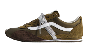 Vans Premium Super Lowpro Trainer “Olive Green White” (VN000EHQOLV)