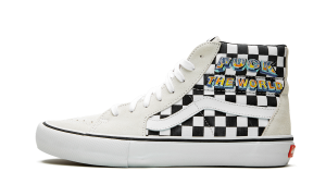Vans Sk8-Hi Pro “Supreme – F*ck the World – Checker” (VN0A45JDSY4)