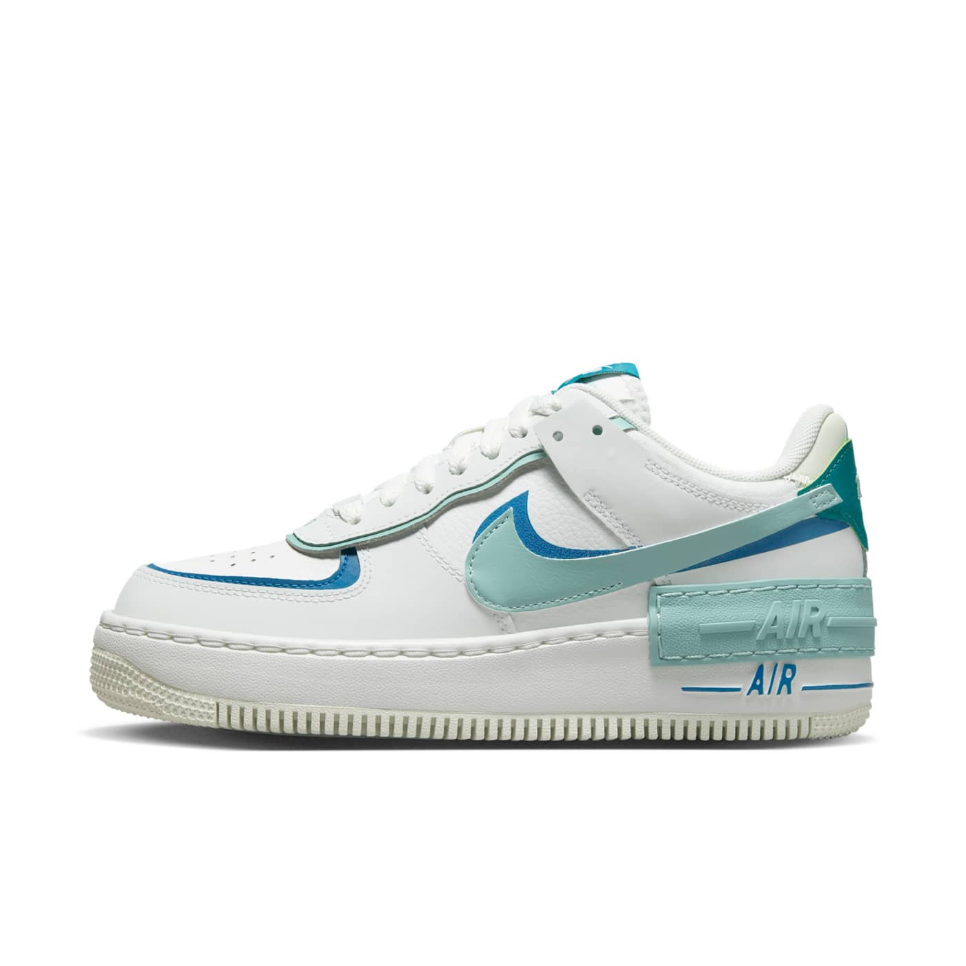 Nike Air Force 1 Low Shadow White Blue Whisper (DZ1847-101)