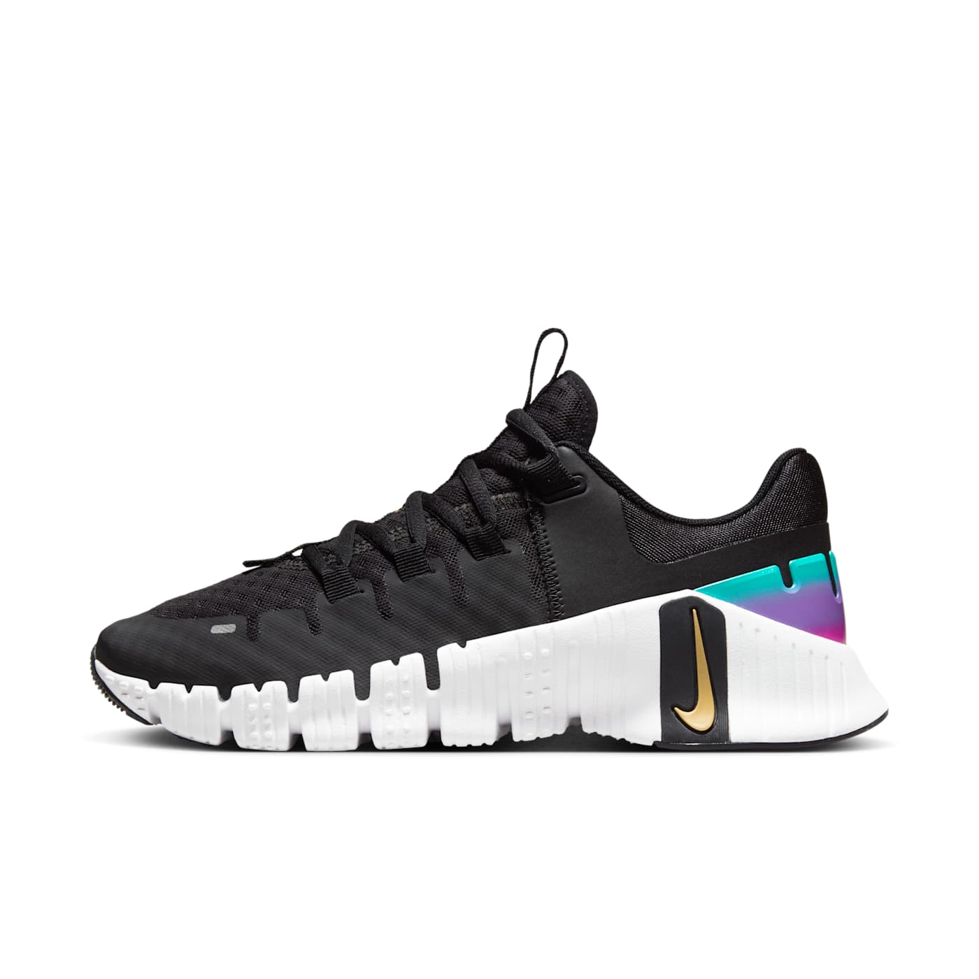 Nike Free Metcon 5 Black Fireberry Gold (FB7149-001)