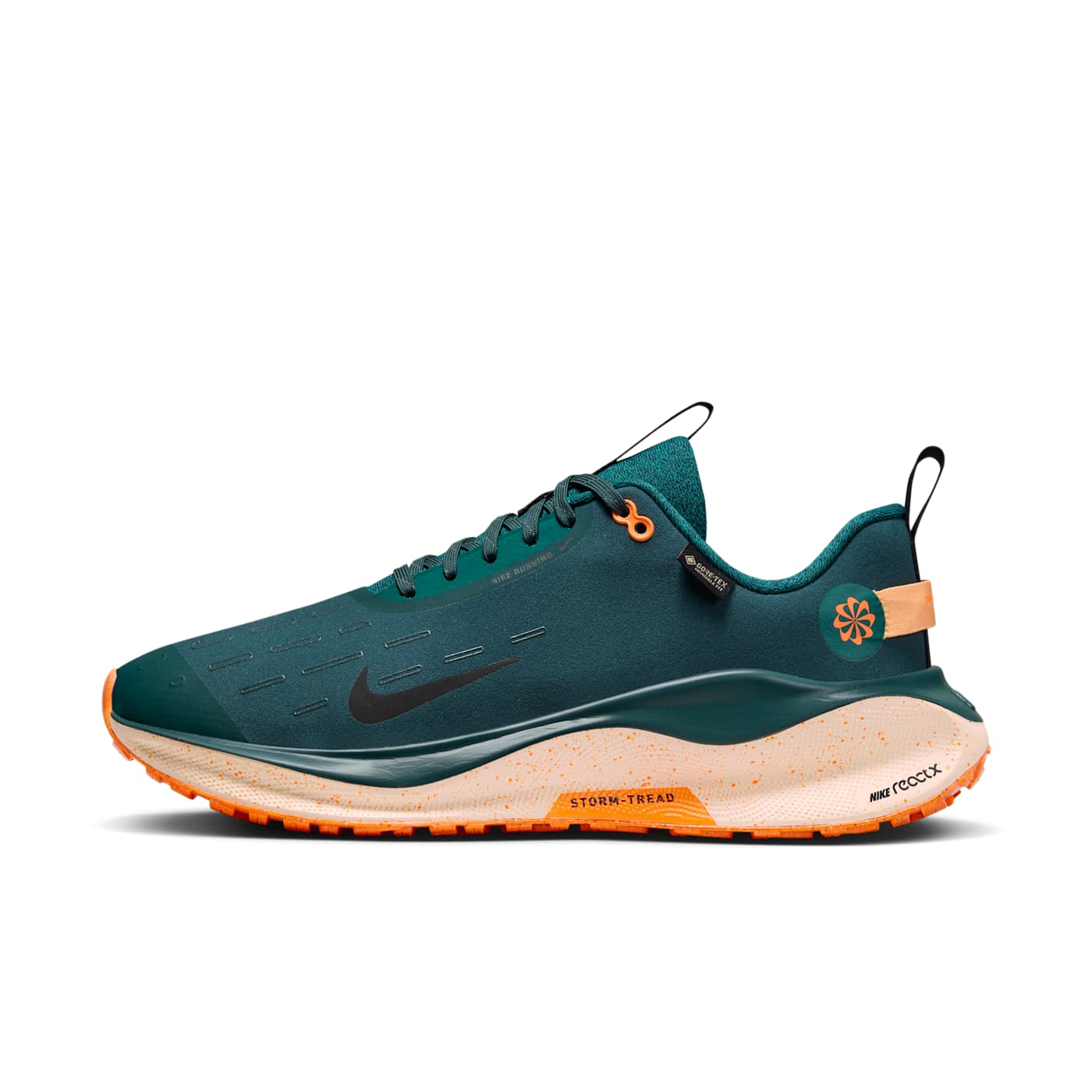 Nike ReactX Infinity Run 4 Gore-Tex Deep Jungle Total Orange (FB2204-300)