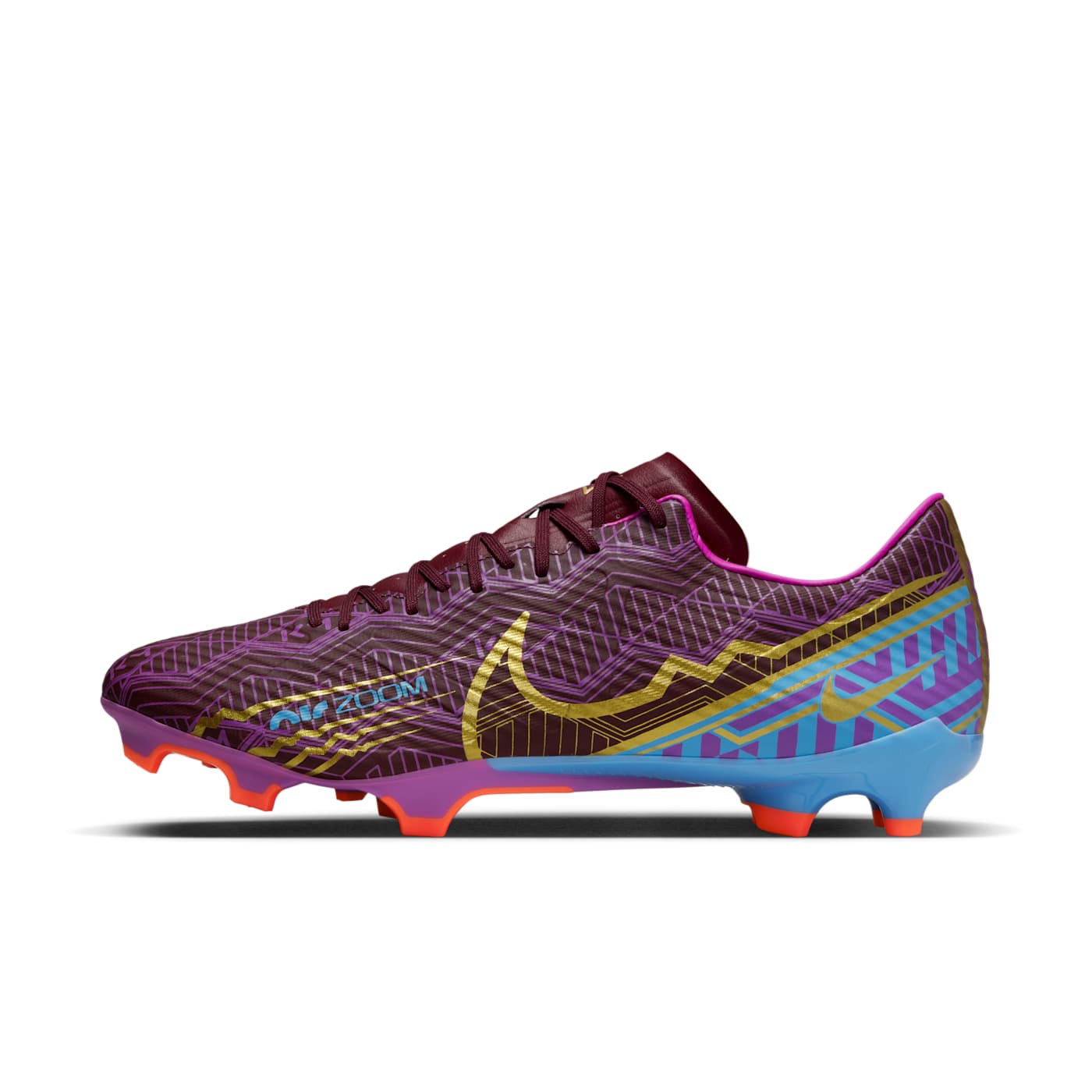 Nike Zoom Mercurial Vapor 15 Academy KM MG Kylian Mbappe Dark Beetroot (DV0707-694)