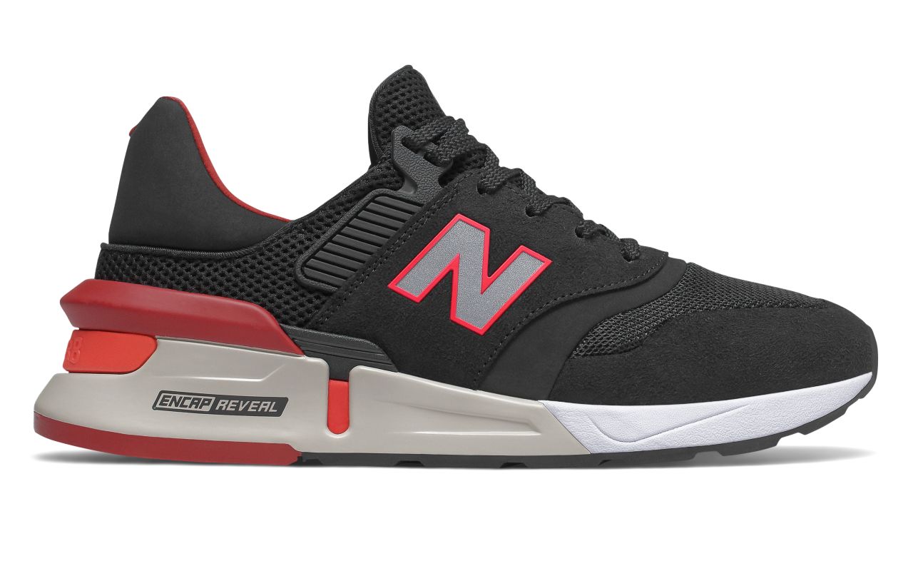 New Balance 997 Sport Black Red (MS997RD)