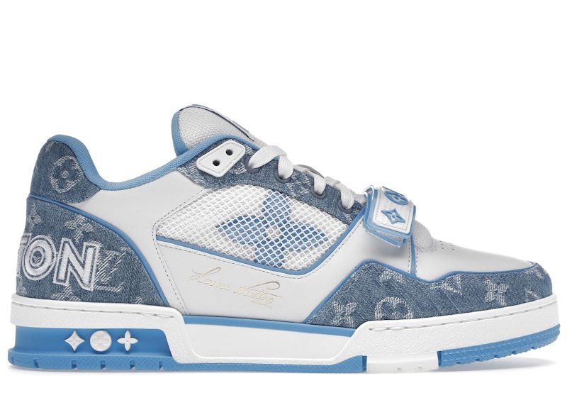 Louis Vuitton Trainer Monogram Denim (1A9ZIH) (2)