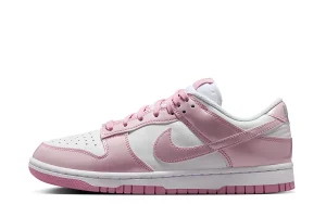 Nike Dunk Low – “White / Pink Rise / White / Metallic Silver” (IV5104-100)
