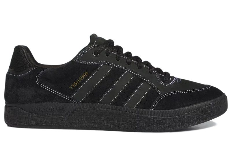 adidas Tyshawn Low Black White Gold Metallic (IE3130)