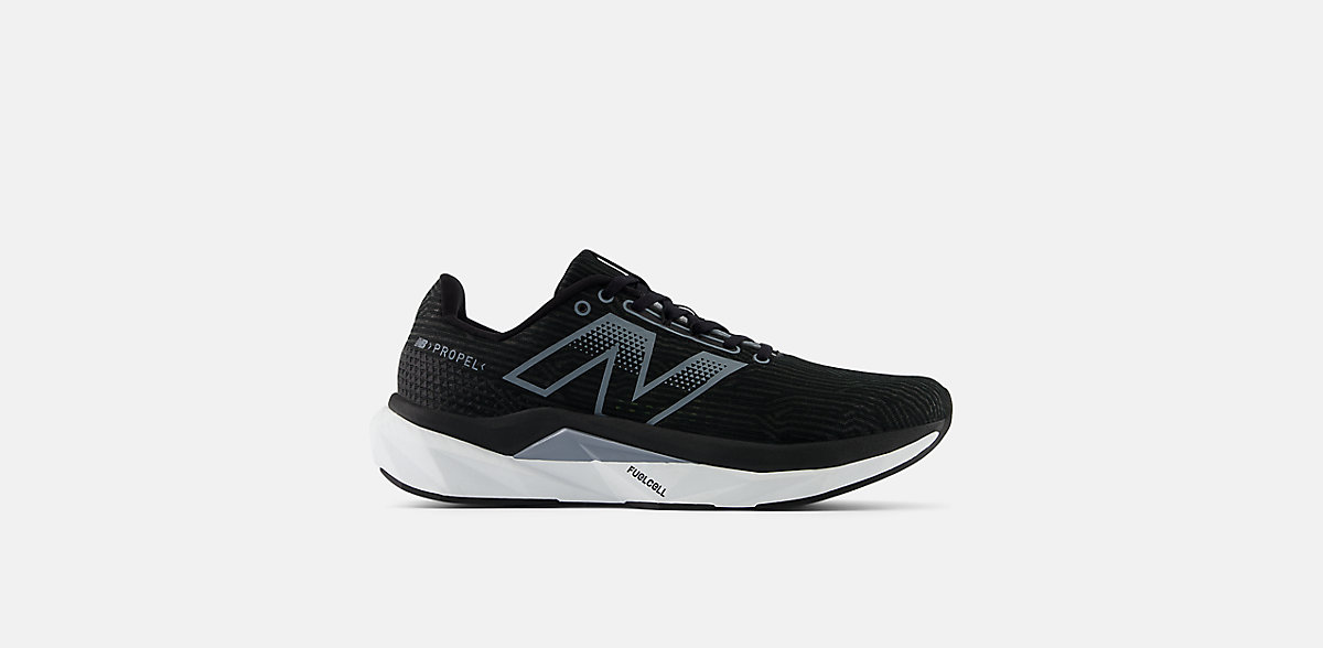 New Balance FuelCell Propel v5 Black White Steel (MFCPRLB5)