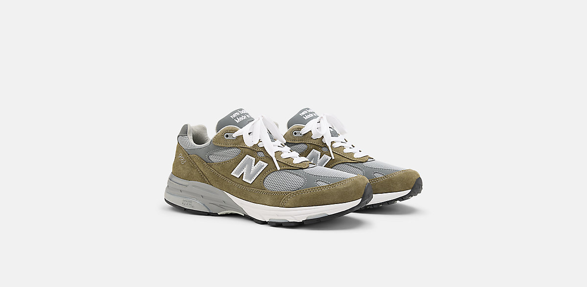 New Balance 993 MiUSA Covert Green Medium Gray (U993CG)