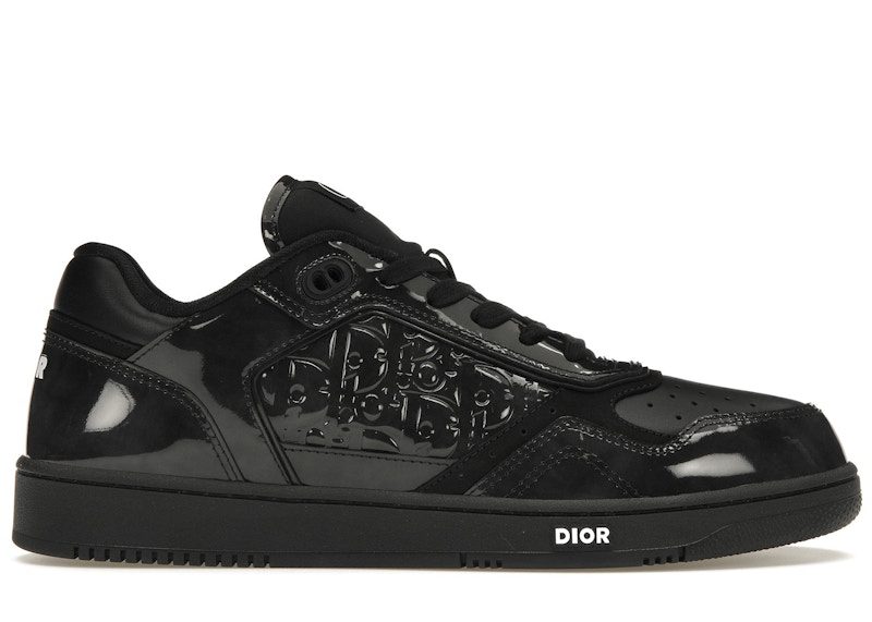 Dior B27 Low Black Patent Dior Oblique Gravity Embossed (3SN272ZYV-H900)