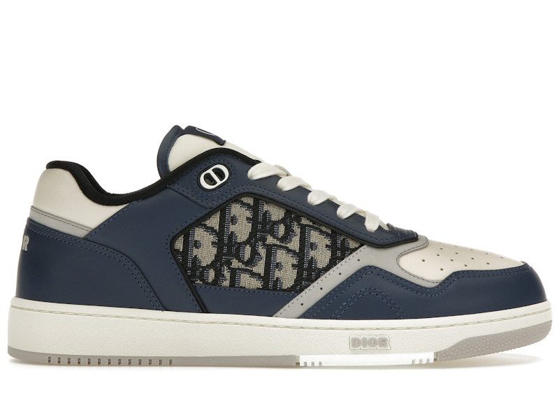 Dior B27 Low Blue Cream Dior Gray Beige Black Dior Oblique Jacquard (3SN272ZIR_H568)