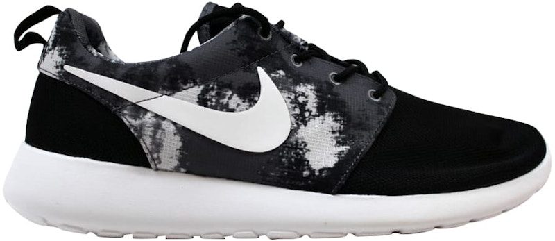 Nike Rosherun Print Black/White-Cool Grey (599432-010)