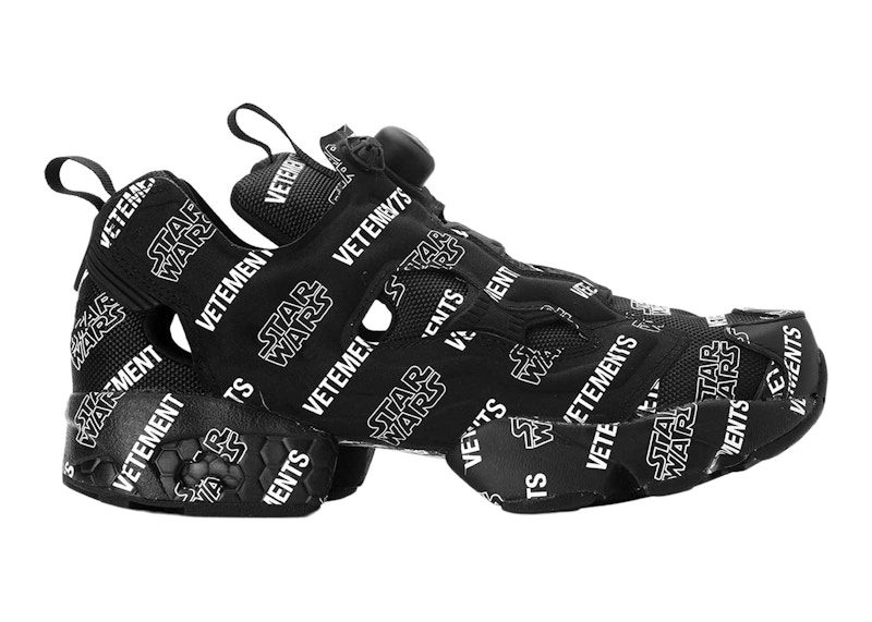 Reebok Instapump Fury Vetements Star Wars Black White (FX4458)