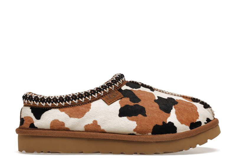 UGG Tasman Slipper Cow Print Chestnut (1120917-CHE)