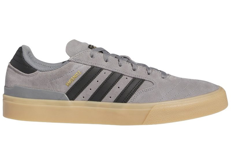 adidas Busenitz Vulc II Grey Core Black Gold Metallic (IE3091)