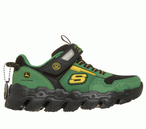 Skechers John Deere: Mega-Flex Lite – Dozer-Brights Sneaker Grijs/Zwart