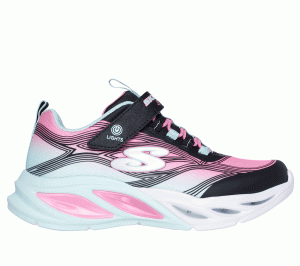 Skechers S-Lights: Cosmic Glow Sneaker Zwart