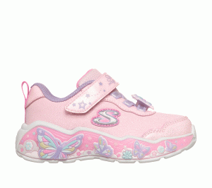 Skechers S-Lights: Lil Butterfly Bliss Sneaker Licht Roze