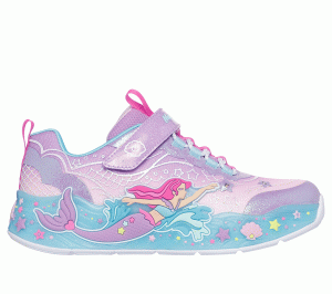 Skechers S-Lights: Mermaid Dreams Sneaker Lavendel