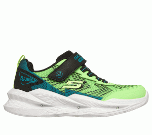 Skechers S-Lights: Meteor-Lights 2.0 Sneaker Limoen/Zwart