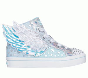 Skechers Twinkle Toes: Twi-Lites 2.0 – Dreamy Wings Sneaker Licht Blauw