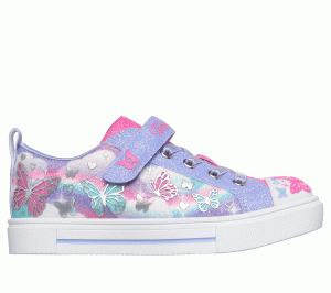 Skechers Twinkle Toes: Twinkle Sparks – Butterfly Sky Sneaker Lavendel