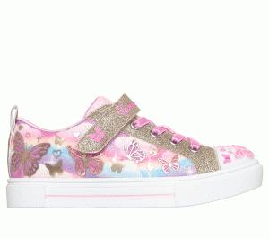 Skechers Twinkle Toes: Twinkle Sparks – Butterfly Sky Sneaker Roze