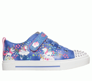 Skechers Twinkle Toes: Twinkle Sparks – Unicorn Wonderland Sneaker Blauw