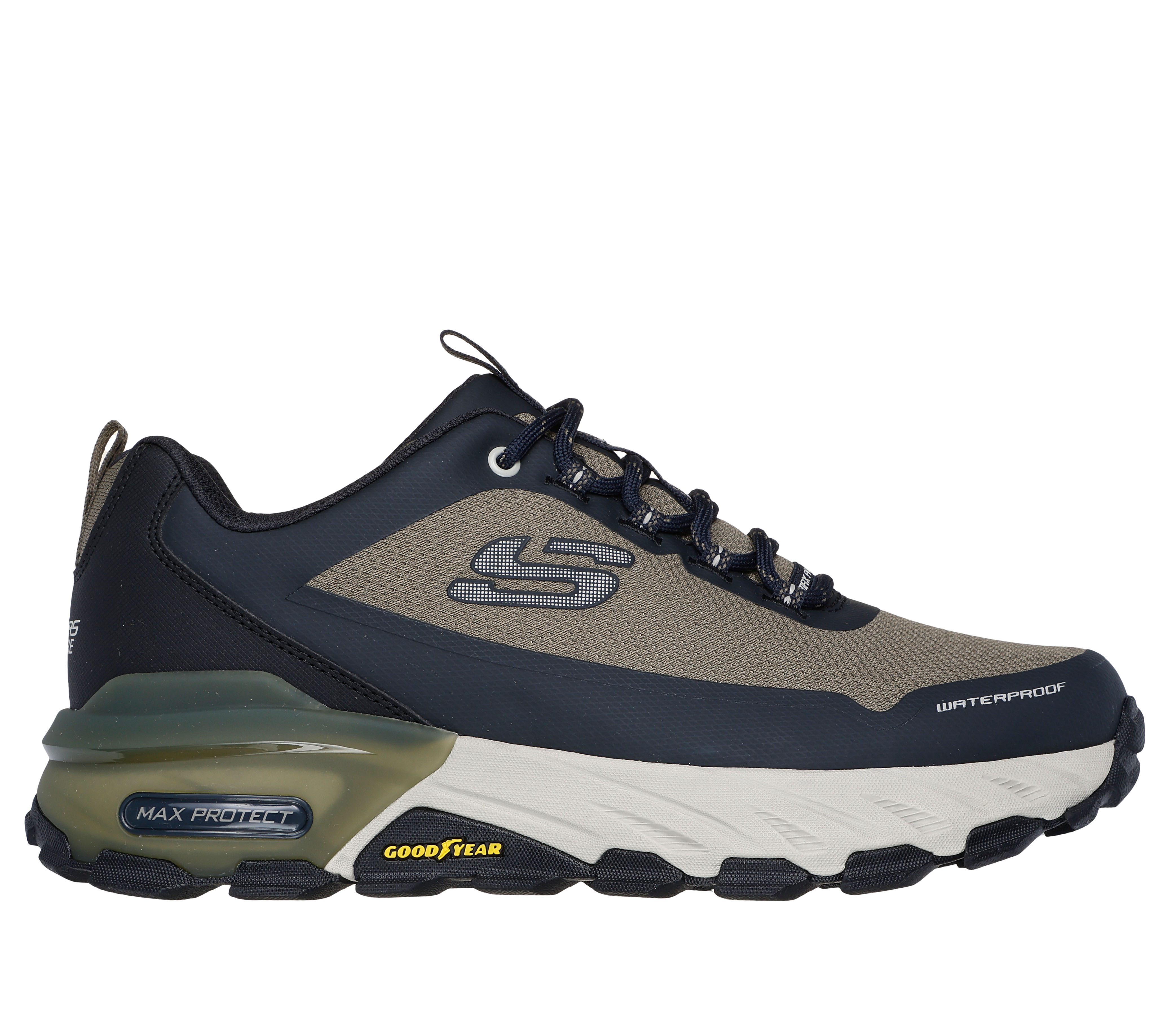 Skechers Max Protect – Fast Track – Olijf / Zwart – “Groen” (237304 OLBK)