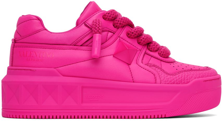 Valentino Garavani Pink One Stud Uwt Pink Pp (1W0S0FQ4XTM)