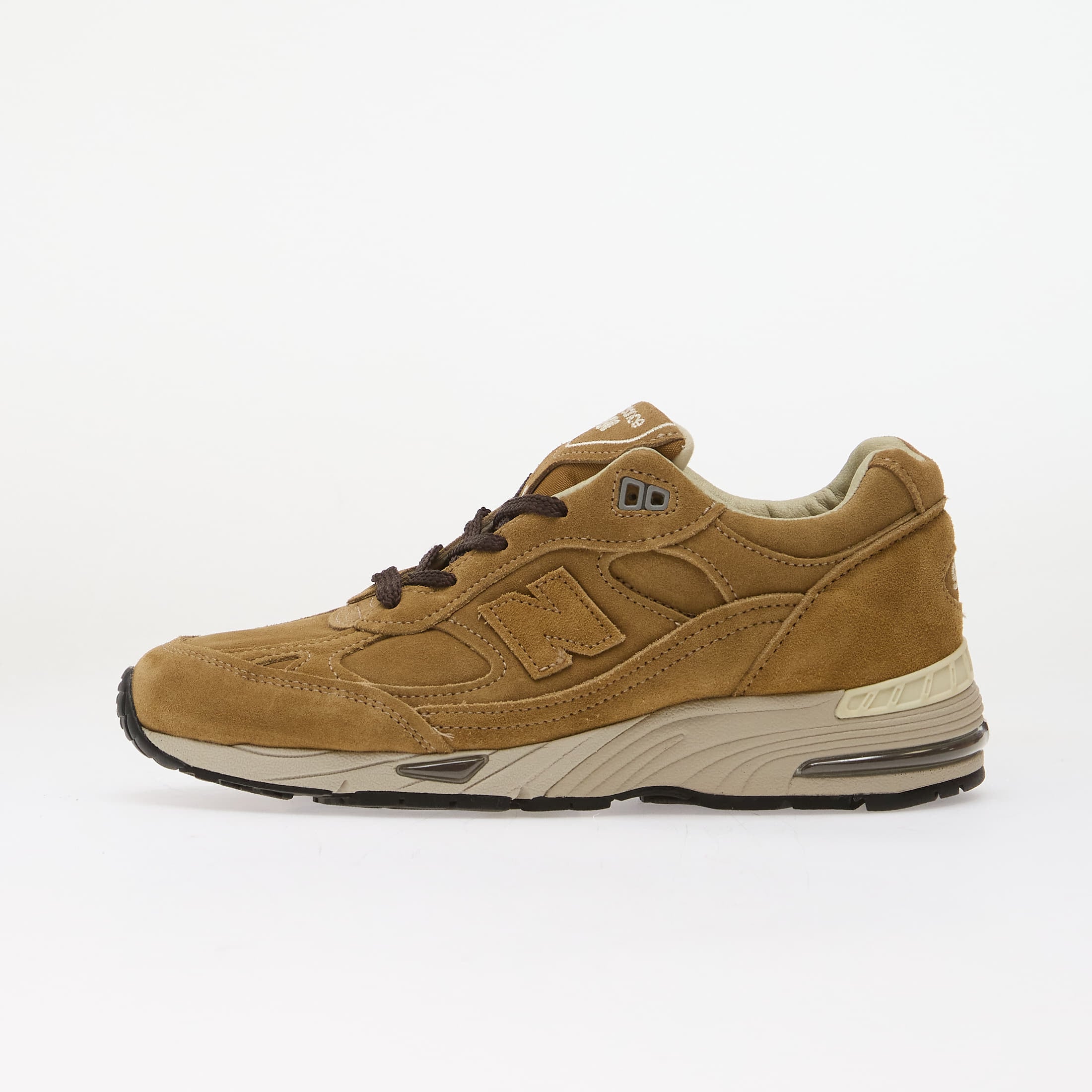 New Balance 991v1 Luxe Suede MiUK Dijon Castle Wall