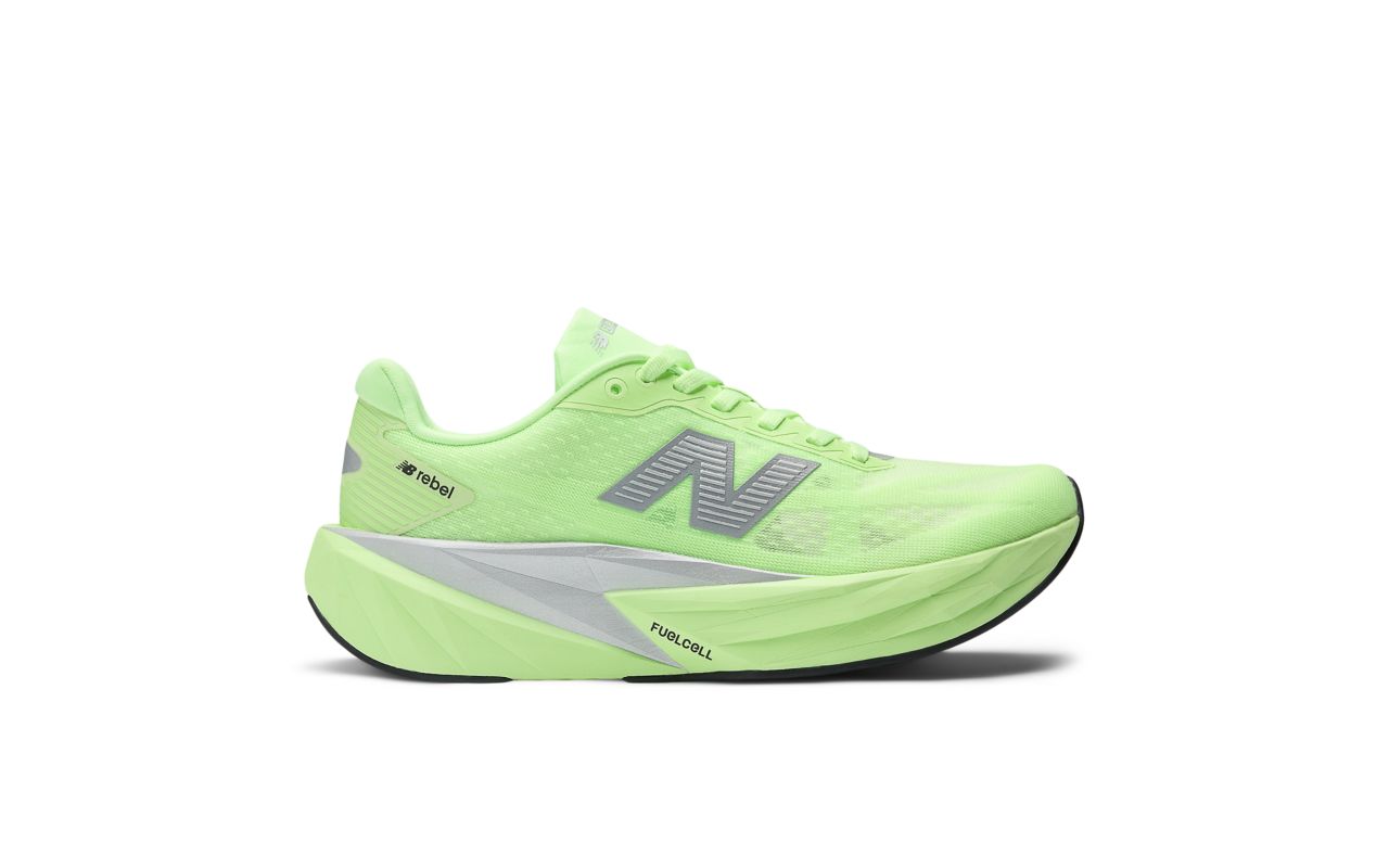 New Balance FuelCell Rebel v5 Lab Green Silver