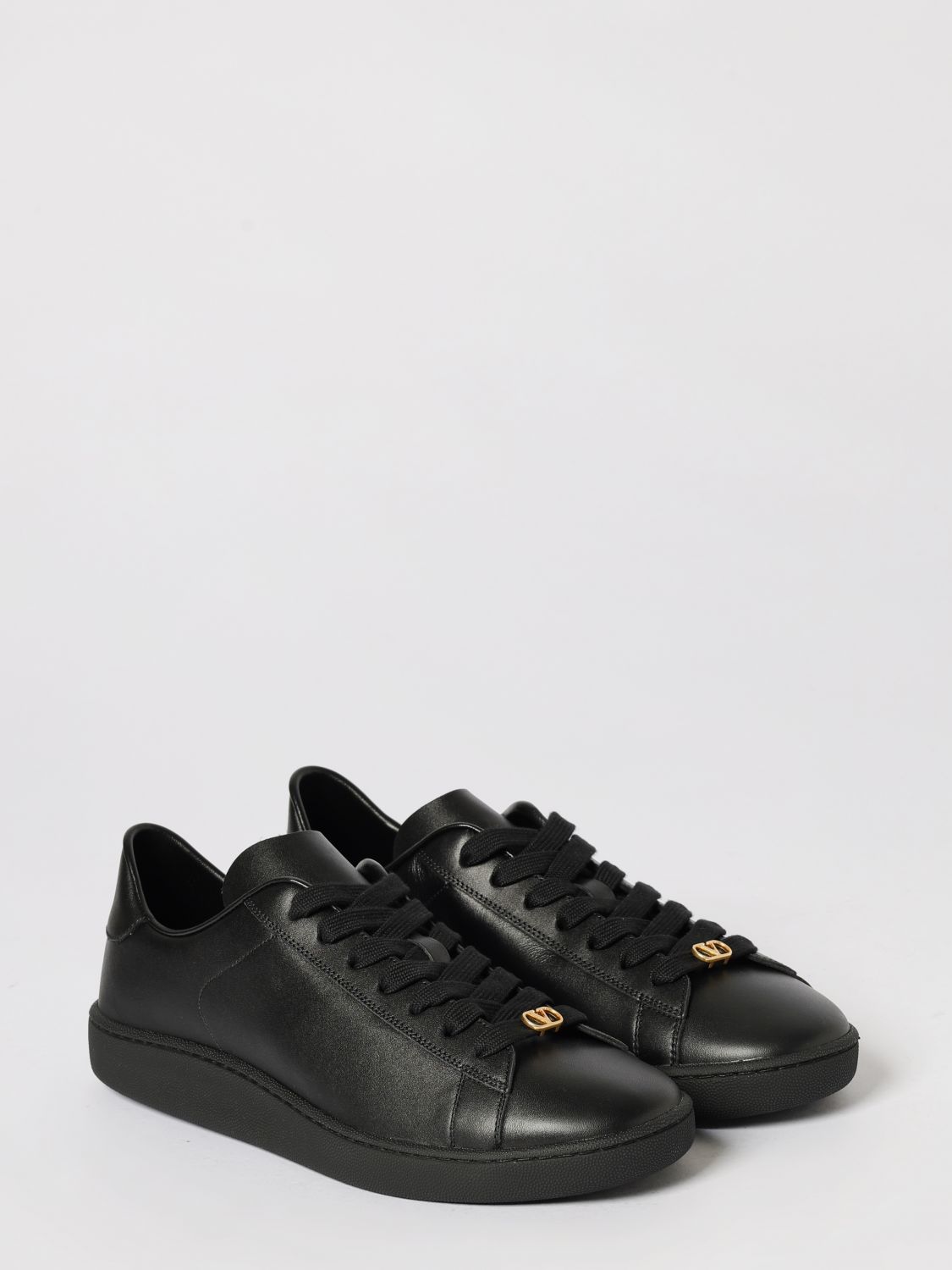 Valentino garavani Royco Leather Sneakers Black (8Y2S0K34BYACMJ)
