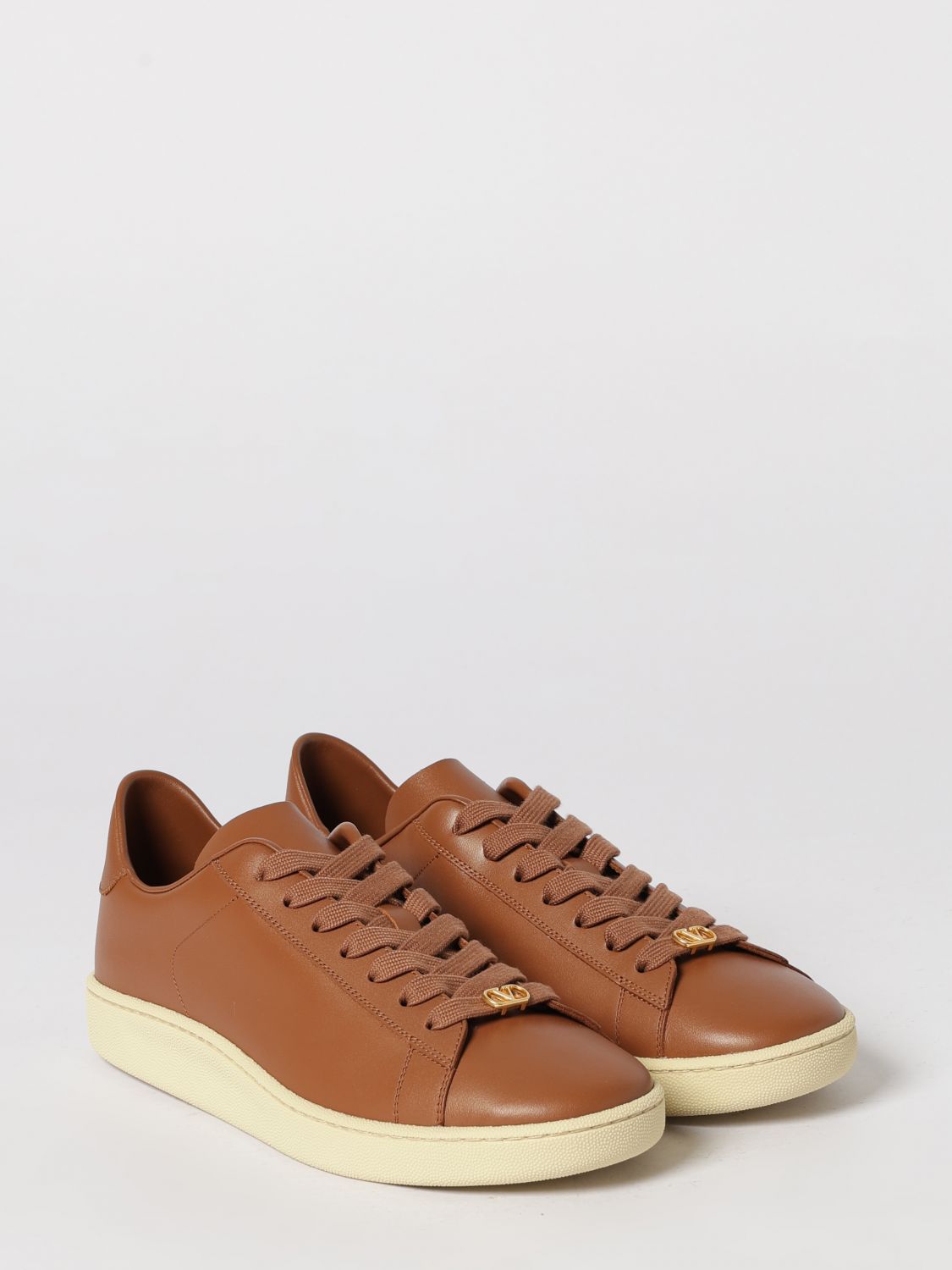 Valentino garavani Royco Leather Sneakers Beige (8Y2S0K34BYACFA)