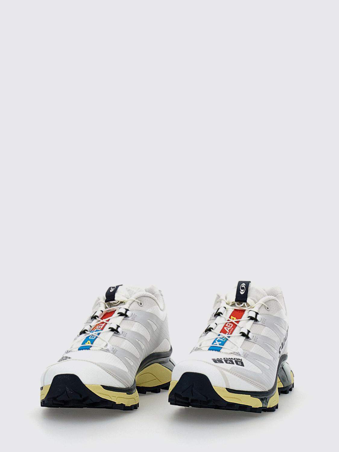 Salomon XT-4 Technical Fabric And Rubber Sneakers White (L49187100100)