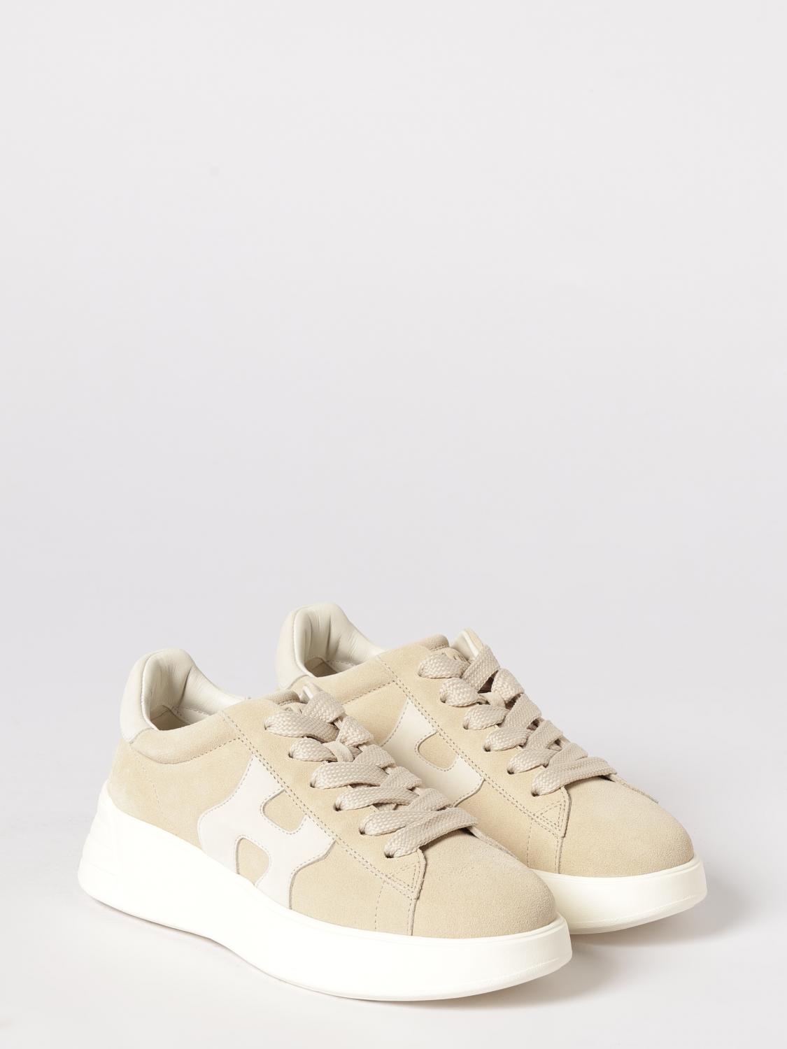 Hogan Rebel Suede Sneakers Sand (HXW5620DN61U5W0MAK)