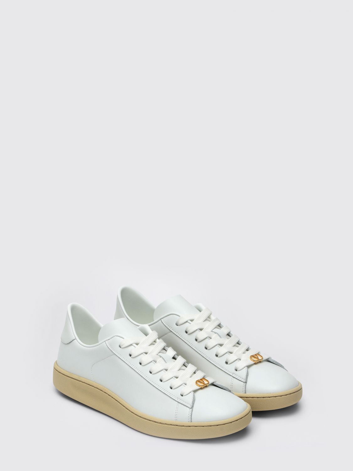 Valentino garavani Leather Royco Sneakers White (8W0S0LX9BYADU2)