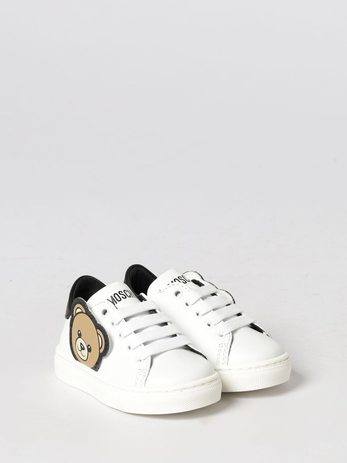 Moschino Teddy Leather Sneakers White (8294804)