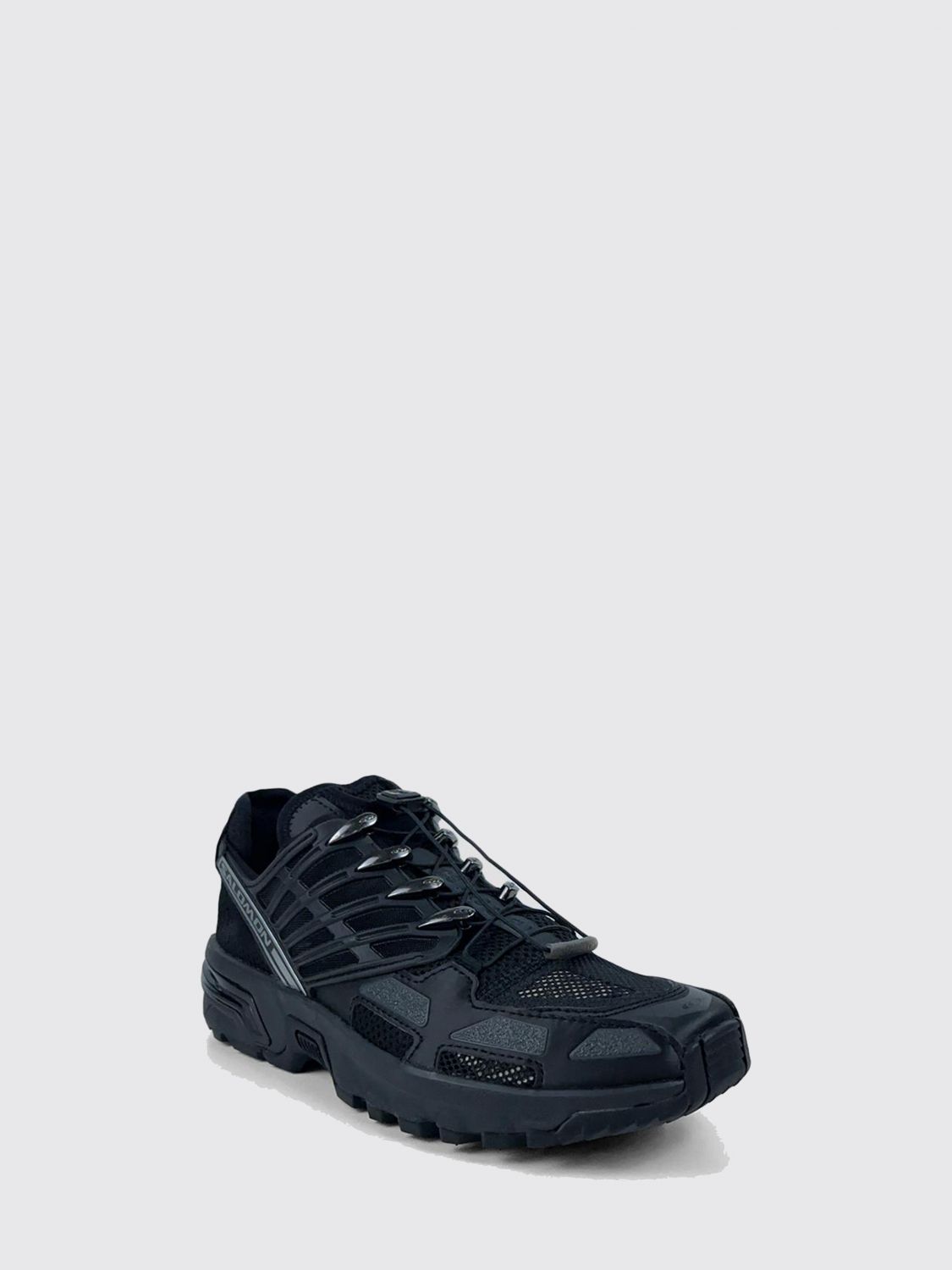 Salomon ACS Pro Technical Fabric Sneakers with Drawstring Closure and Contrast Logo Black (4916090)